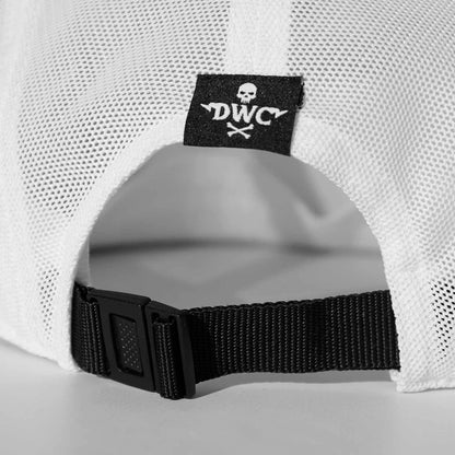 The back of the Death Wish Coffee High Gear Five-Panel Hat.
