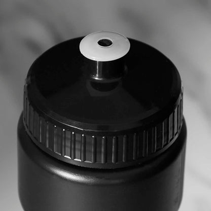 The top of the Death Wish Coffee Go With the Flow Water Bottle.