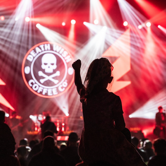 Embrace your inner rockstar with Death Wish Coffee.