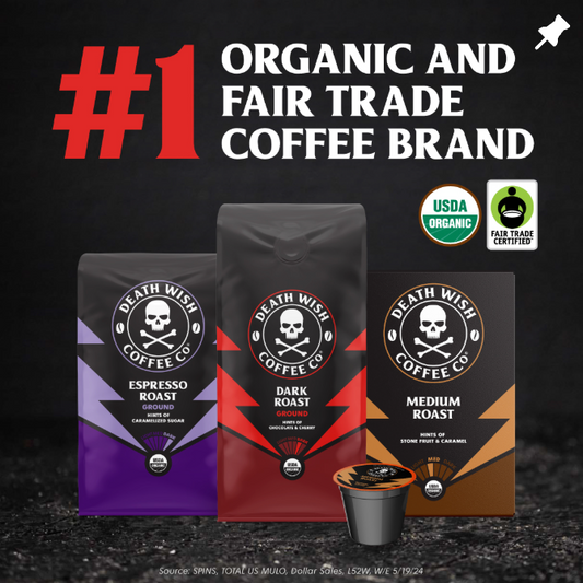 The #1 Fair Trade and #1 Organic coffee brand.