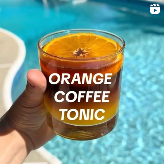 Learn how to make an orange coffee tonic and beat the heat of summer.